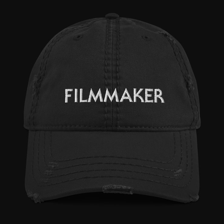 FILMMAKER Distressed Dad Hat