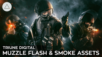 Muzzle Flash & Smoke VFX Assets