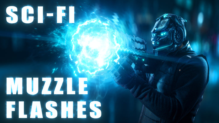 Sci-Fi: Muzzle Flash VFX Assets